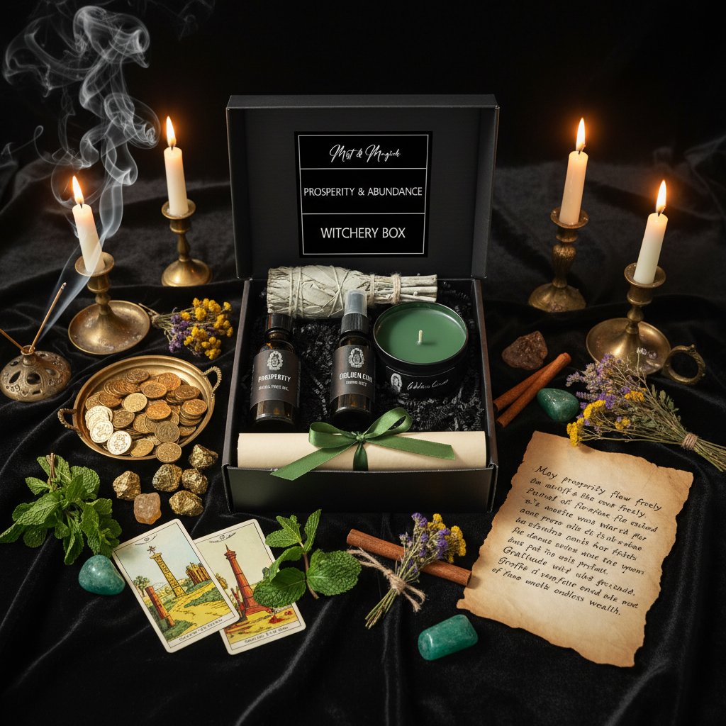 Intimate Altar with Abundance Elements