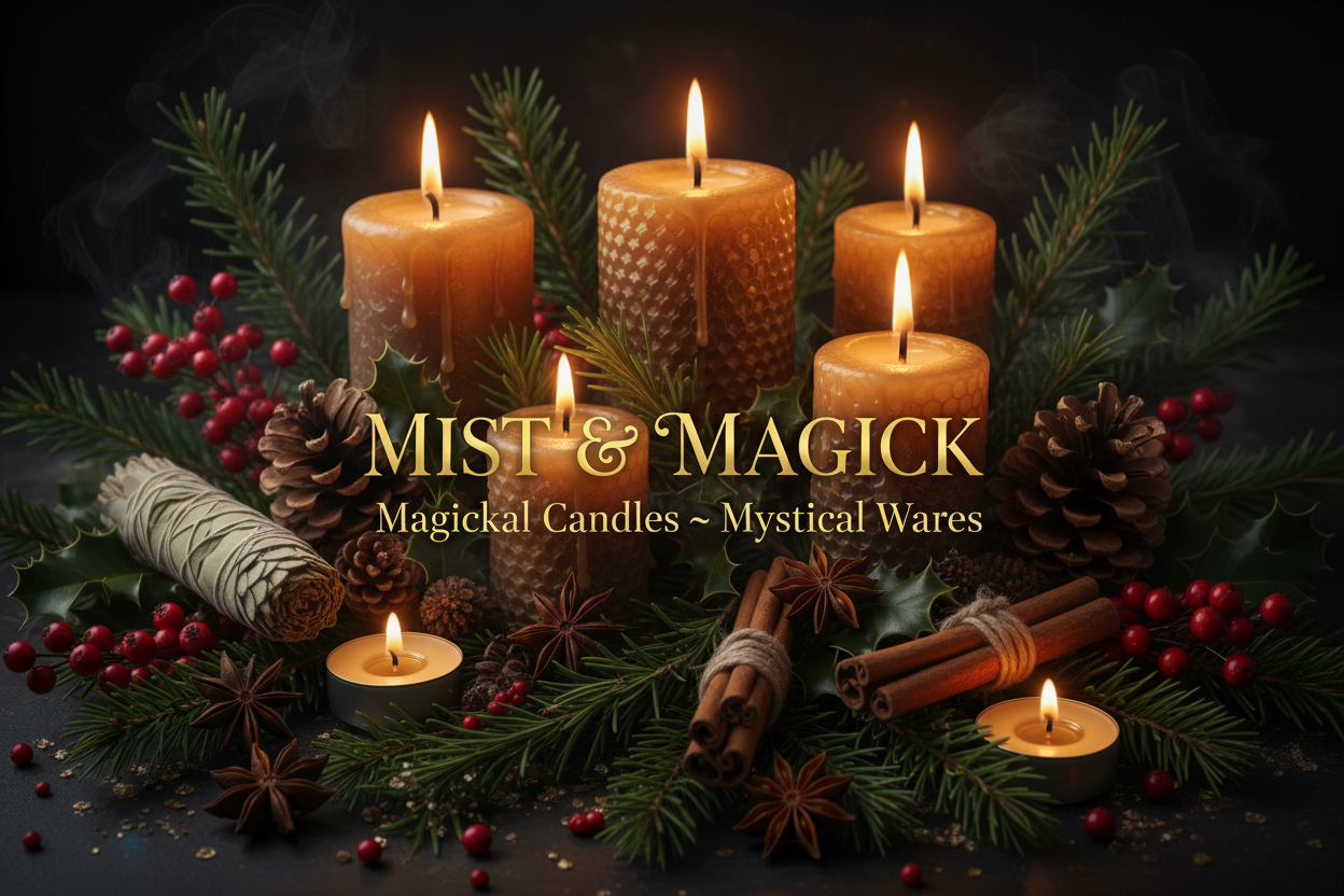 MIST & MAGICK Facebook Banner - Yuletide Herbals