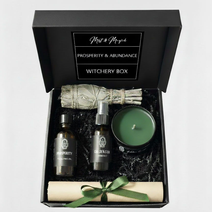 Prosperity Box with No Glare on Products