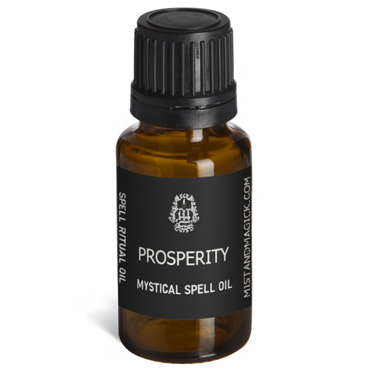 Prosperity Mystical Spell Oil Bottle