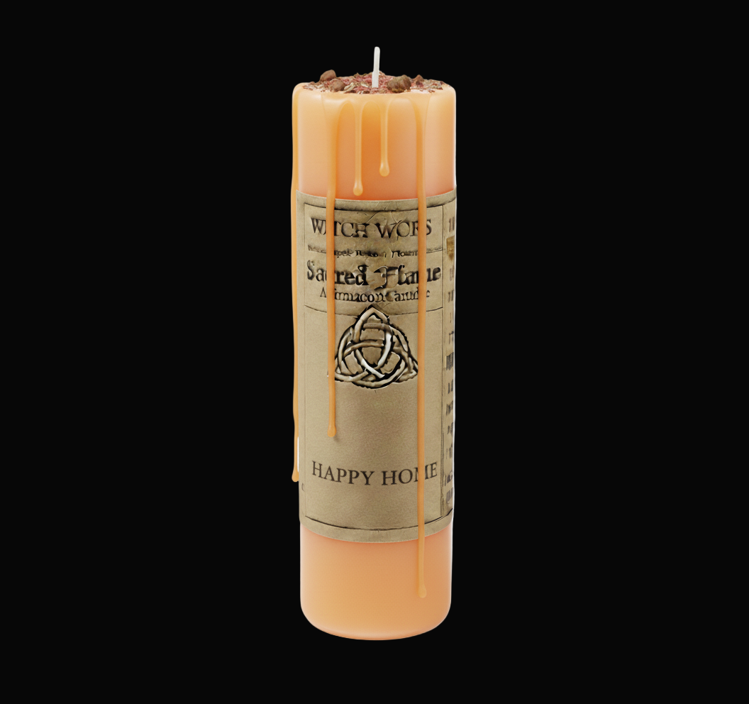 Slightly More Orange Happy Home Candle