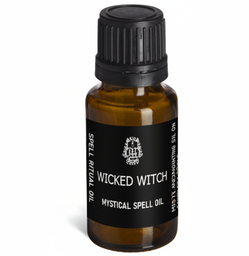 Wicked Witch Mystical Spell Oil Bottle