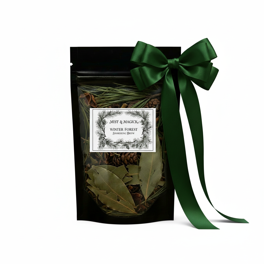 Winter Forest - White Background